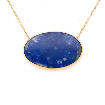 18k Lapis Necklace