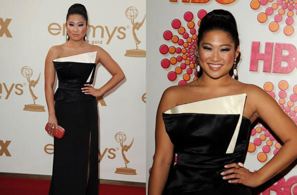 image of jenna ushkowitz at the 2011 emmys