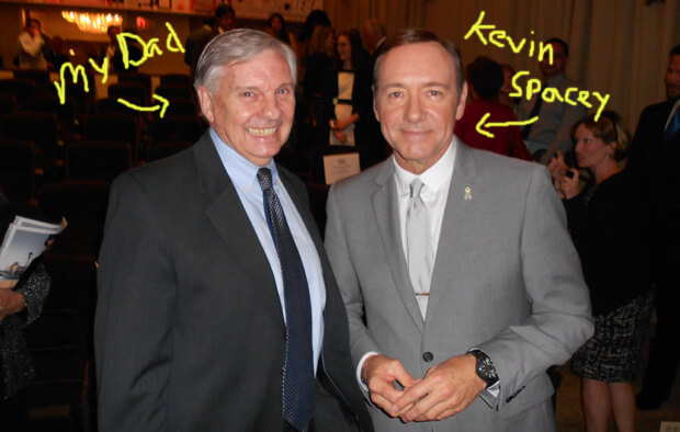 Jorge Adeler and Kevin Spacey in DC