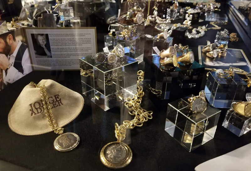 jorge adeler jewelry trunk show at Becker Minty