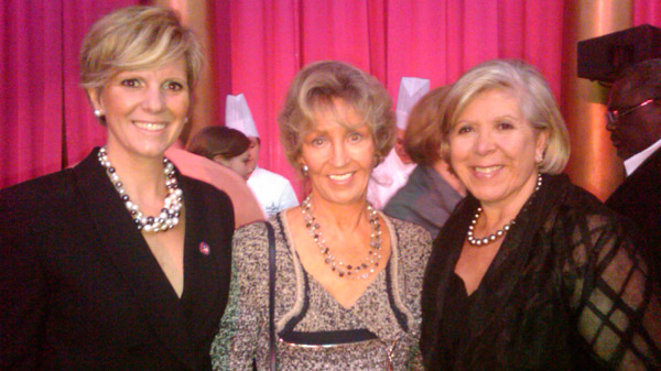 Wendy Adeler and friends at the Charity in Chocolate gala in DC