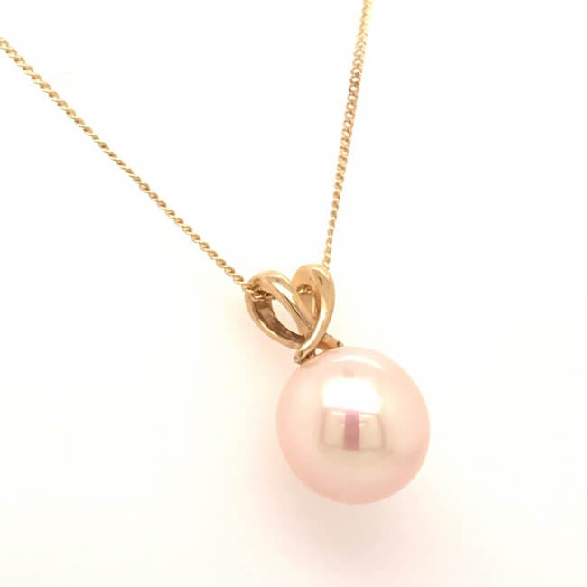 14KT Yellow Gold Chinese Pearl Pendant