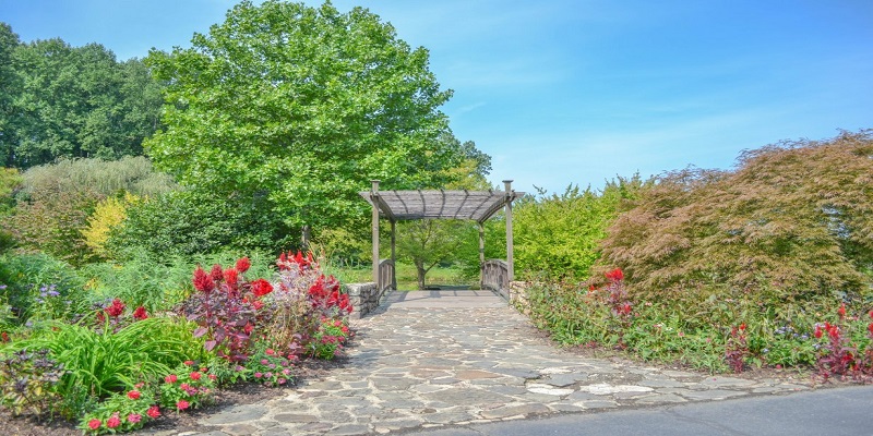 Picture of meadowlark botanical gardens, a beautiful place to propose to your significant other.