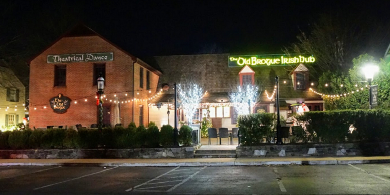 The old brogue Irish pub in Great Falls, Virginia. 