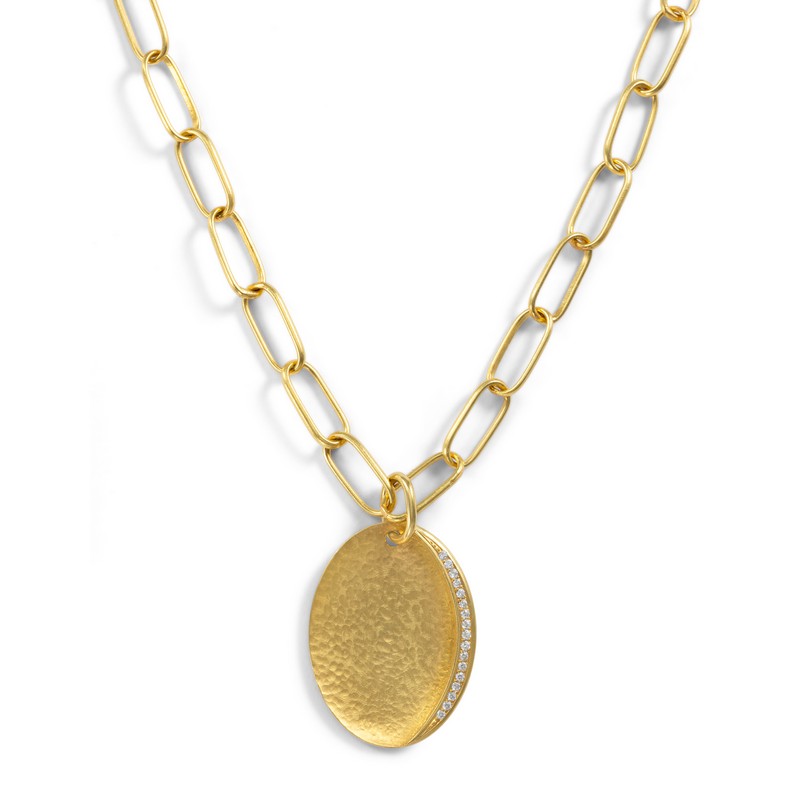 18K Yellow Gold Pendant