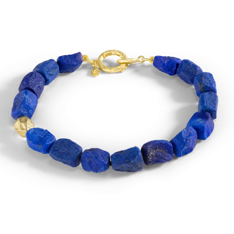 Lapis Bead Bracelet