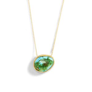 Sonoran Turquoise and Diamond Necklace
