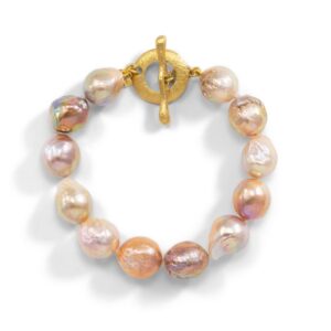 Freshwater Pearl Bracelet with 18KY Clasp