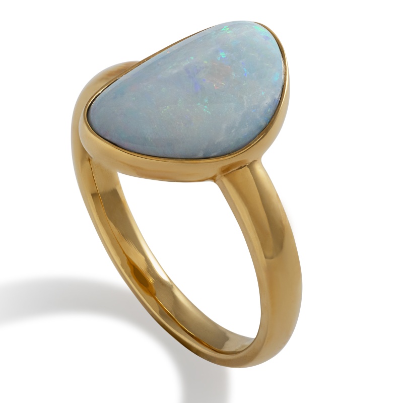 Opal Doublet Ring