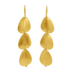 18kt Yellow Gold Dangle Earrings