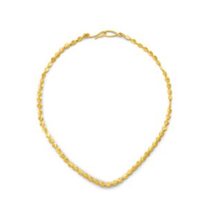 18kt Yellow Gold Bead Necklace