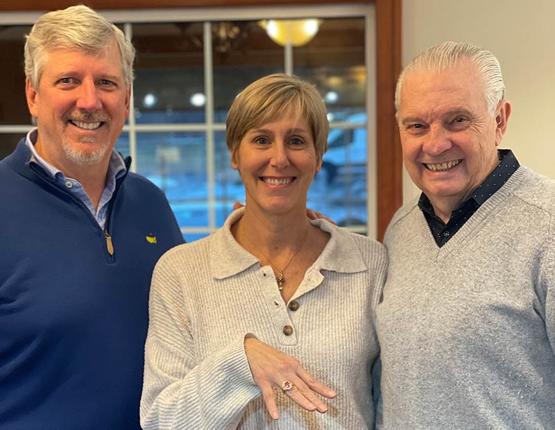 customers with a custom designed ring by Adeler
