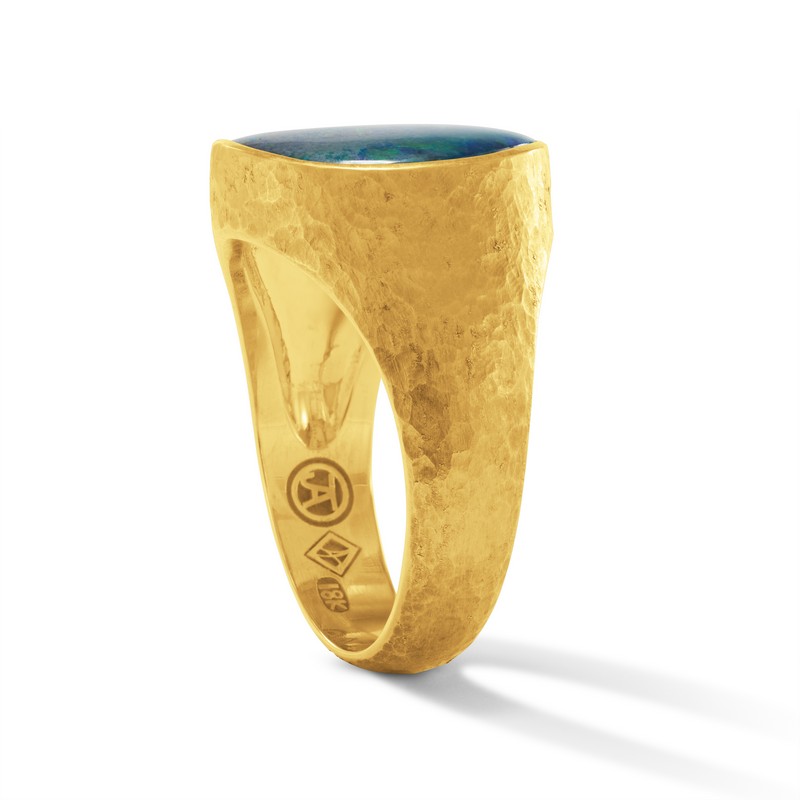 Opal Doublet Ring
