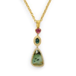 Opal Tourmaline and Diamond Enhancer